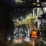The paste plant inside the Kensington Gold Mine on Monday, Oct. 14, 2019. (Peter Segall | Juneau Empire)