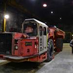 Mobile mechanic Jesse Vaughn talks about maintaining equipment at The Shop, an underground repair facility at the Kensington Gold Mine on Monday, Oct. 14, 2019. (Peter Segall | Juneau Empire)