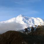 Mount McGinnis glows in the afternoon light on Jan. 4. (Courtesy photo | Denise Carroll)