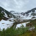 Granite Creek basin is seen with Mount Olds way in the background on Wednesday, June 17, 2020. (Courtesy Photo | Denise Carroll)