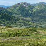 Eaglecrest ski slopes as seen in July from the top of Mount Troy on July 31, 2020. (Courtesy Photo / Denise Carroll)