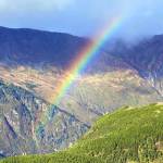 Somewhere over the rainbow, youll find Mount Juneau as seen on Oct. 5, 2020. (Courtesy Photo / Denise Carroll)