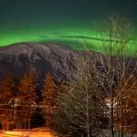 The northern lights dance in the sky over Douglas. (Courtesy Photo / Josephine Rhyner)