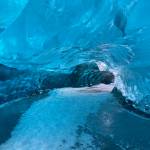 Where else, but the Mendenhall Glacier ice cave, writes Deborah Rudis. (Courtesy Photo / Deborah Rudis)