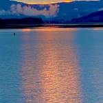 A Juneau sunset seen from Mile 2 on May 17, 2021. (Courtesy Photo / Denise Carroll)