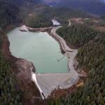 Coeur Alaska will likely be able to expand their facilities at the Kensington Gold Mine including the Tailing Treatment Facility, seen here in this October 2019 photo, after the U.S. Forest Service announced it intends to approve the company’s proposal to extend the mine's life by 10 years. Operations were expected to end in 2023 under a plan approved in 2005. (Peter Segall / Juneau Empire File)