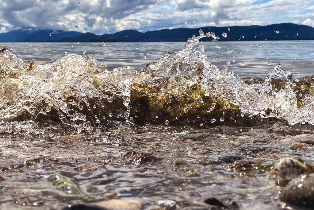 Smallest breaker out by Amalga Harbor. (Courtesy Photo / Kenneth Gill, gillfoto)