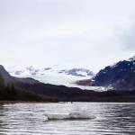 Michael S. Lockett / Juneau Empire 
Gov. Mike Dunleavy asserted that Alaskans are able to user motorized watercraft in the Mendenhall Lake, contrary to longstanding practice, in a news conference on April 26, 2022.