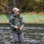 Jeff Lund / For the Juneau Empire
The authors wife waits for a steelhead to hit.