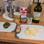 Ingredients for Mexican cornbread loaf with roasted green chiles and cheese. (Photo by Patty Schied)