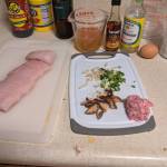 Preparing ingredients for Szechwan-style fish. (Photo by Patty Schied)