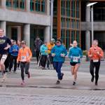 Runners start the Seacoast Relay at the University of Alaska Southeast campus on Sunday, June 8, 2025. (Klas Stolpe / Juneau Empire)