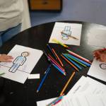SSP Catalysts hosted activities in Hoonahs school including a career pathway, mapping, and drawing exercise. Kids drew future versions of themselves including as zookeepers, lifeguards, doctors, and teachers. SSP values Community Determination which includes empowering some of our regions youngest leaders. (Photo Bethany Goodrich)
