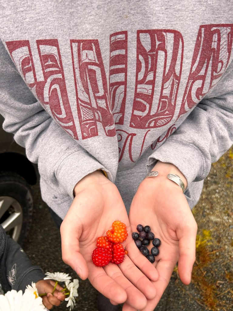 Harvesting in community helps lower stress by fostering feelings of belonging, support, and purpose. (Photo by Raven Hotch)