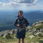 Atticus Hempel is pictured on the Presidential Traverse in the White Mountains during the summer of 2020. Photo courtesy of Will Huey
