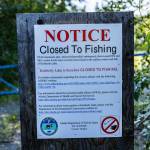 A lake in the interior closed for fishing because of PFAS contamination. (Photo courtesy of Alaska Community Action on Toxics)