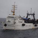 The Russian research vessel Professor Kaganovsky will host scientists from the United State, Canada, Russia, Japan and Korea for a high seas survey in the Gulf of Alaska from mid-February to mid-March. (Pacific Scientific Research Fisheries Center - TINRO-Center - in Vladivostok)